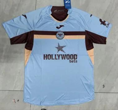 Brentford 2025-26 Third Away soccer jersey size S-4XL