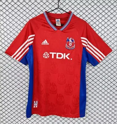 Retro 1998-99 Crystal Palace home soccer jersey size S-2XL