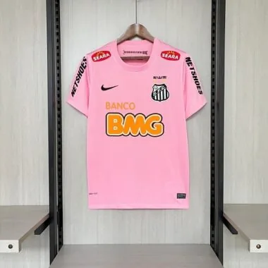 2011-12 Santos Pink retro soccer jersey