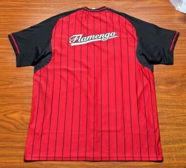 25-26 Flamengo red baseball jersey