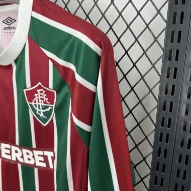 25-26 Fluminense home long sleeve jersey
