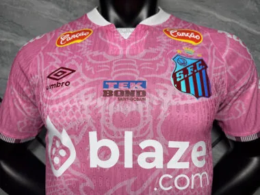 25-26 Santos special version pink dragon Jersey