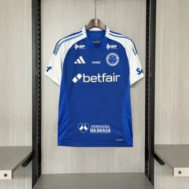 Cruzeiro 2025/26 Home Jersey (S-4XL)