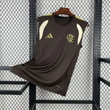 Mens Flamengo 2025/26 Pre-Match Vest Jersey