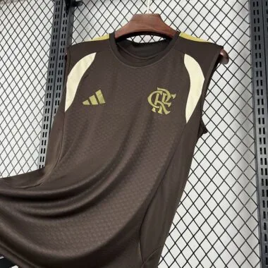 Mens Flamengo 2025/26 Pre-Match Vest Jersey