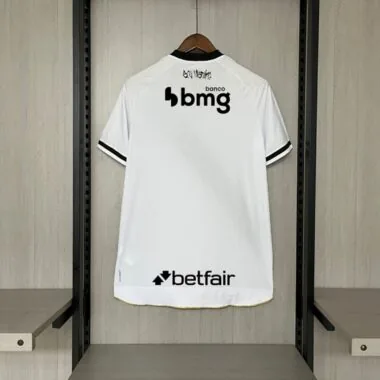 Vasco da Gama 2025/26 Away Soccer Jersey with all Sponsor