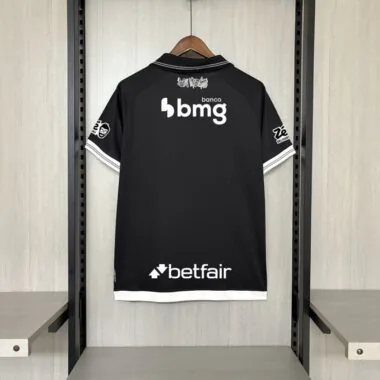 Vasco da Gama 2025/26 Home Soccer Jersey with all Sponsor