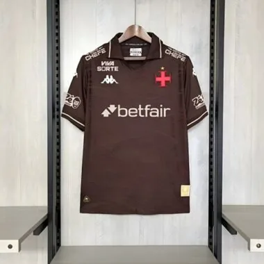 Vasco da Gama 2025/26 Third Away Soccer Jersey with all Sponsor