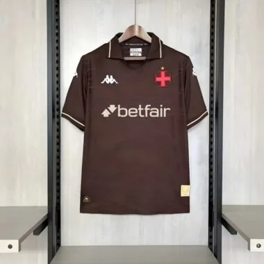Vasco da Gama 2025/26 Third Away Soccer Jersey with all Sponsor