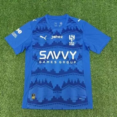25-26 Al-Hilal home soccer jersey