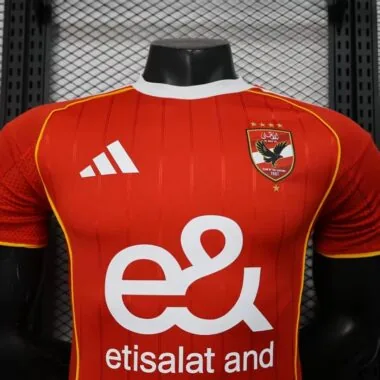 25-26 Al Ahly home player version jersey