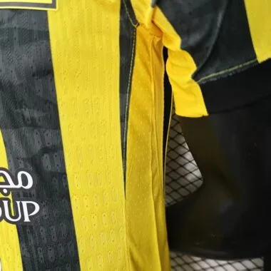 25-26 Al-Ittihad Home Player Version Soccer Jersey