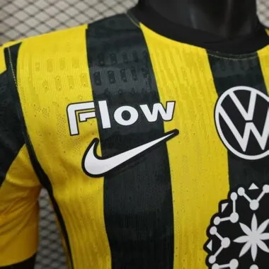 25-26 Al-Ittihad Home Player Version Soccer Jersey