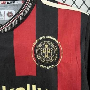 25-26 Bohemians home jersey