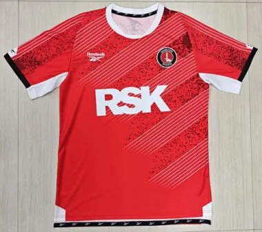 25-26 Charlton home soccer jersey
