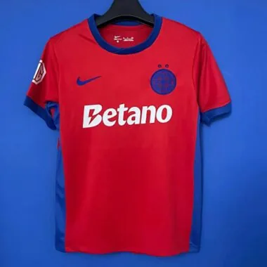 25-26 FCSB home red soccer jersey size S-2XL