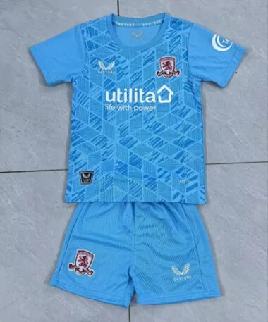25-26 Middlesbrough third Away Kid Kit