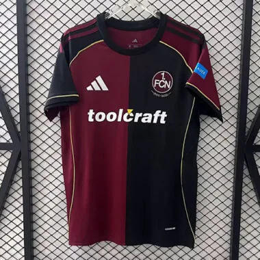 25-26 Nürnberg home soccer jersey