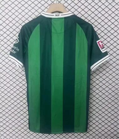 25-26 Preußen Münster Home Soccer Jersey