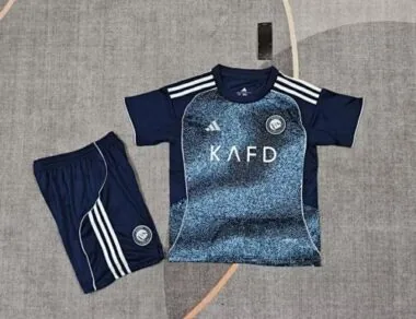 25-26 Saudi Al Nassr Away Kid Kit