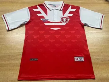 97-98 Toros Neza home Retro Long sleeve soccer jersey size S-2XL