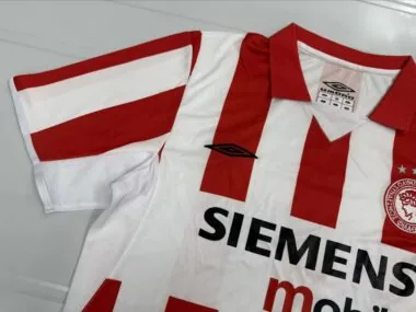 Retro Olympiacos 2004/05 home Jersey (S-2XL)