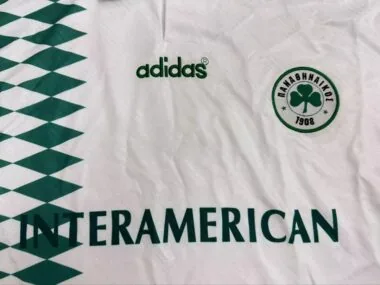Retro Panathinaikos F.C. 1995/96 Away jersey