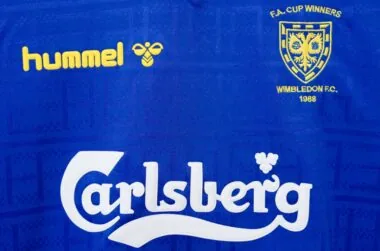 Retro Wimbledon 1988/89 Blue soccer Jersey