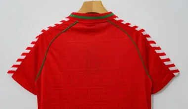 Retro Wimbledon 1988/89 Red soccer Jersey