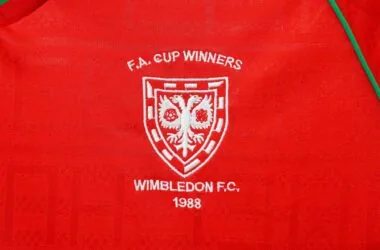 Retro Wimbledon 1988/89 Red soccer Jersey