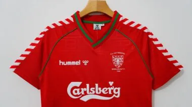 Retro Wimbledon 1988/89 Red soccer Jersey