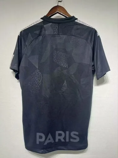 17-18 PSG Third Away black Retro Jersey