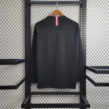 18-19 PSG Black Champions League Long sleeve