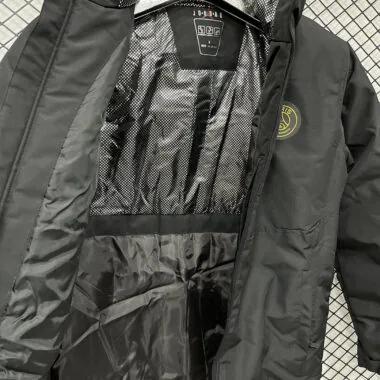 24-25 PSG Black Cotton Jacket
