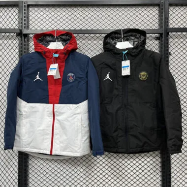 24-25 PSG Black Cotton Jacket