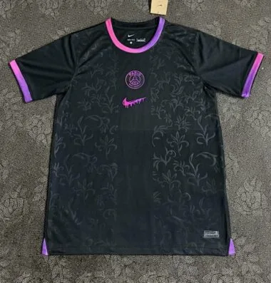 24-25 PSG black training jersey