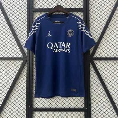 24-25 Quarta camisola azul do PSG