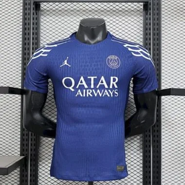 24-25 PSG fourth blue player version jersey
