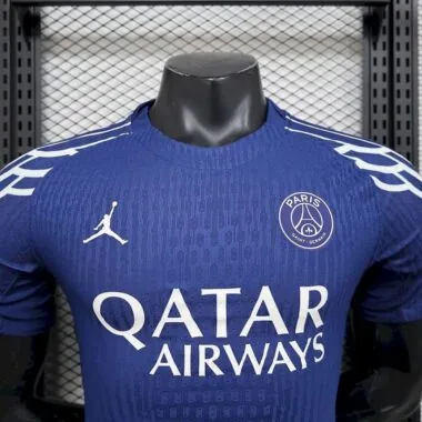 24-25 PSG fourth blue player version jersey