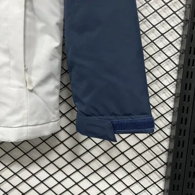 24-25 PSG white and blue cotton jacket