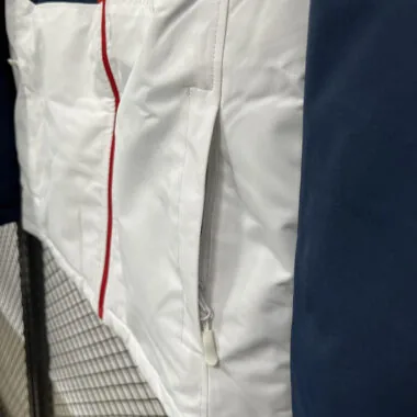 24-25 PSG white and blue cotton jacket