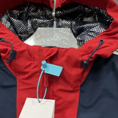24-25 PSG white and blue cotton jacket