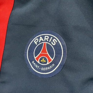 24-25 PSG white and blue cotton jacket