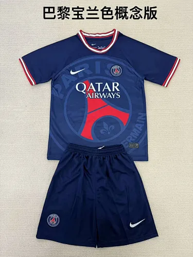 25-26 PSG blue kid kit