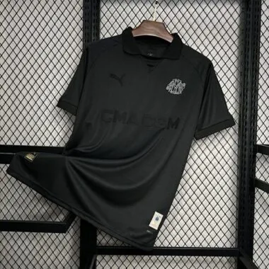 24-25 Marseille 125th Anniversary black jersey size S-2XL