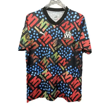 24-25 Marseille africa black jersey