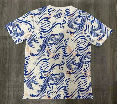 24-25 Lyon blue and white training jersey