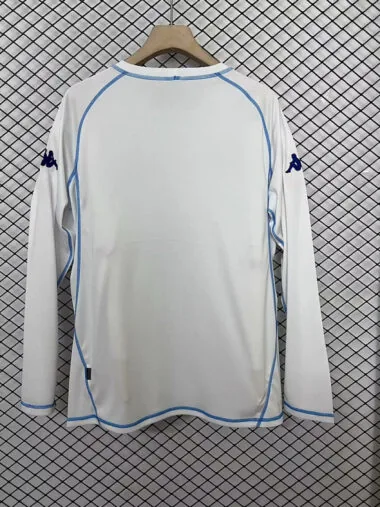 03-04 Auxerre home long sleeve retro jersey