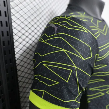 Maillot Dortmund noir et jaune, version spéciale joueur, 24-25
