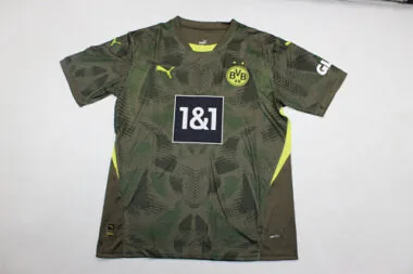 24-25 Dortmund dark green goalkeeper jersey